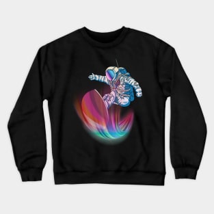 Space Surfer Crewneck Sweatshirt